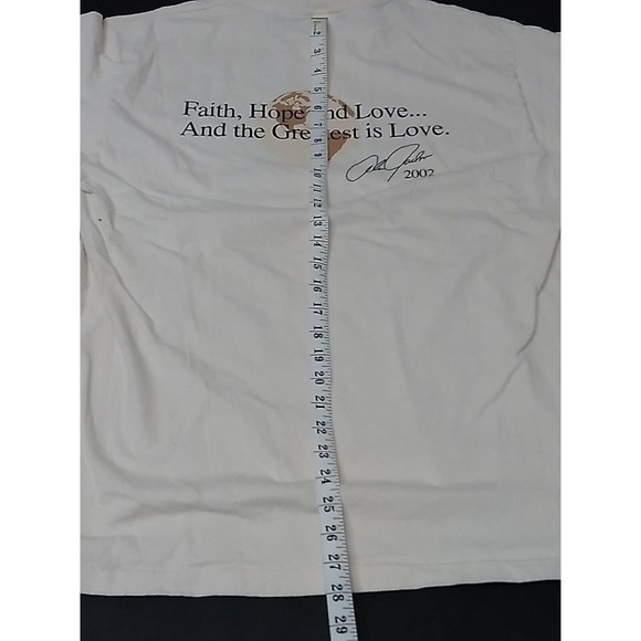 Vintage Alan Jackson 2002 Faith Hope And Love T Shirt Size L Country Music - Picture 10 of 12
